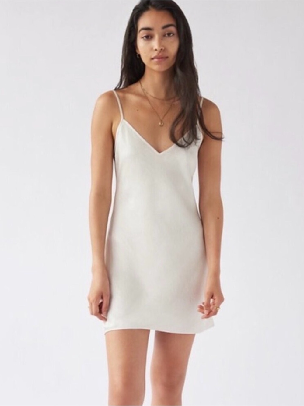 Aritzia Wilfred Birch Slip Dress